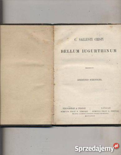 Bellum Iugurthinum Bellum Catilinae Szczecin