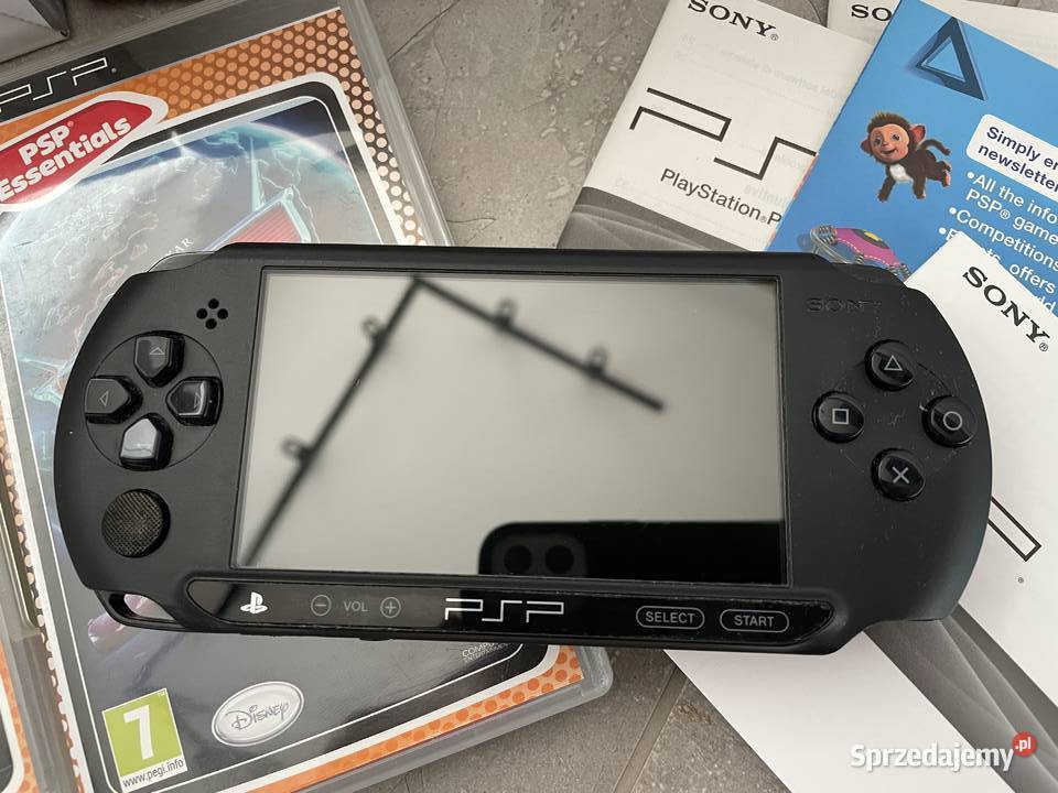 Sony PSP Konsola Gry Zestaw PSP 1004 CB Sony PSP kujawsko-pomorskie Inowrocław sprzedam