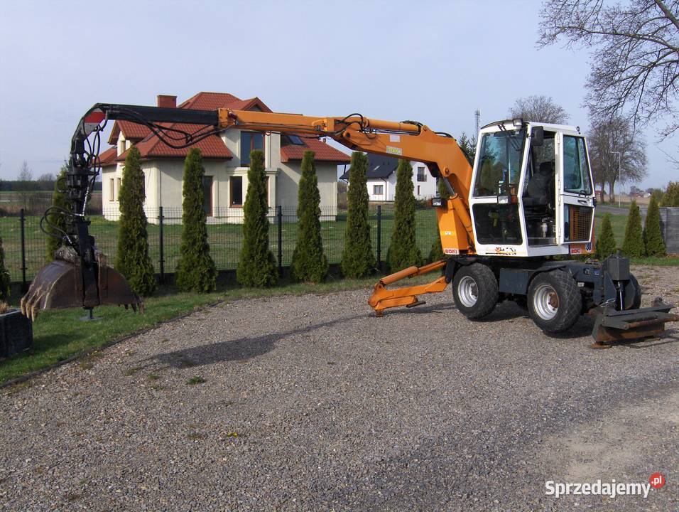 BOKI 6551 KOPARKA Cmentarna Teleskopowa Obrotowa Kock