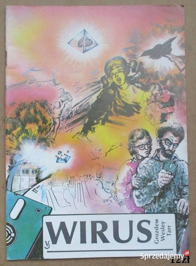 Komiks WIRUS Grozdew Wesley Tarr Łódź sprzedam