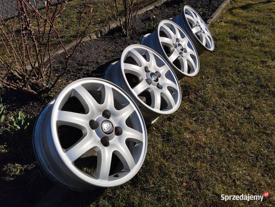Felgi Kia 16 4x1143 6J ET43 komplet Hyundai Kamieniec