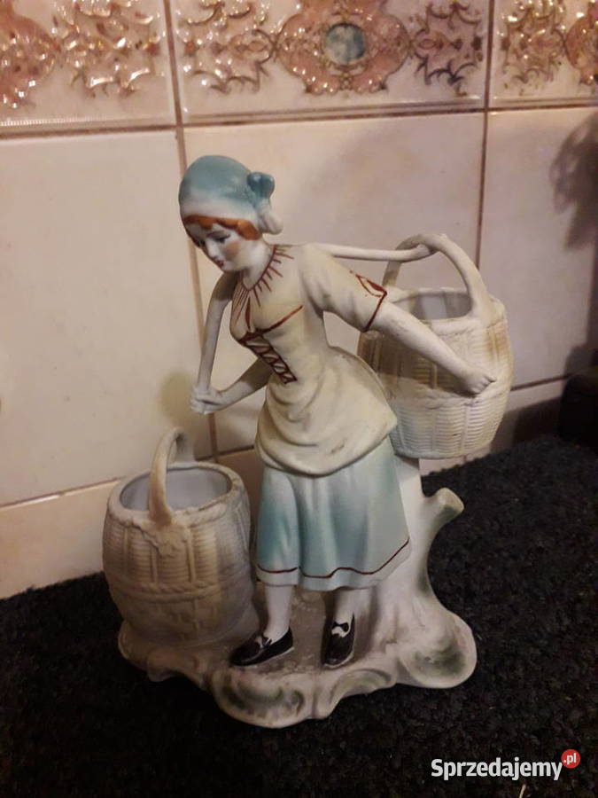 Figurka kobieta z koszami ARPO Made in Romania Warszawa