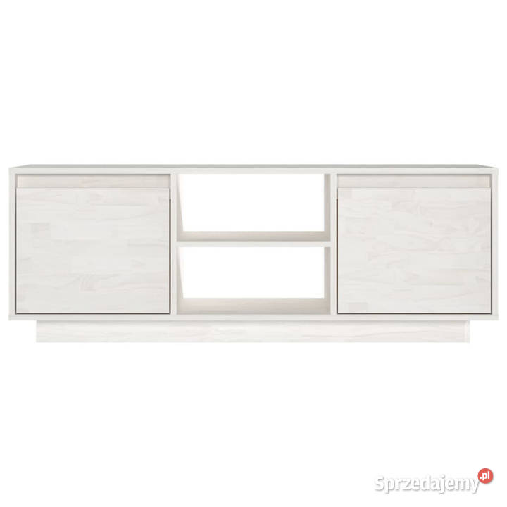 Szafka pod telewizor biała 110x30x40 lite drewno mazowieckie Warszawa