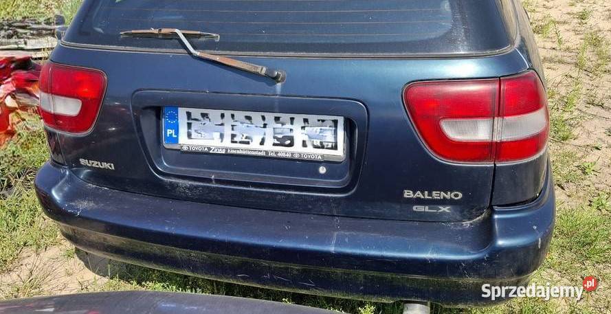 Lampy Tył Suzuki Baleno Kombi Pozostałe lubelskie
