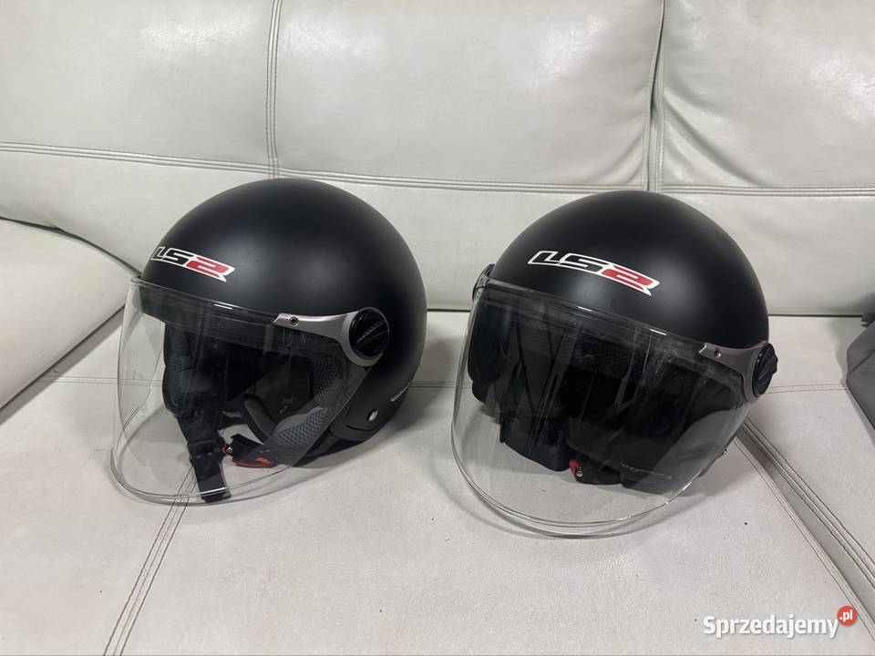 Kask otwarty z szybą Kaski Turek