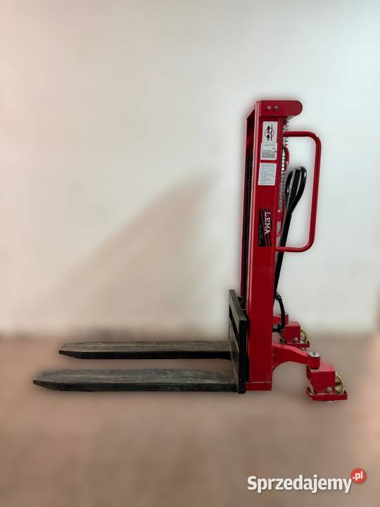 Wózek masztowy ręczny Stacker LEMA Udźwig 1000 Magazynowanie sprzedam
