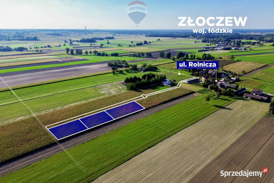 Kompleks trzech działek budowlanych łódzkie