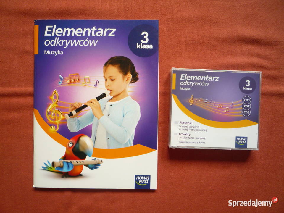 Muzyka Klasa 3 Podręcznik 3 Płyty CD Nowa Era Szczecin