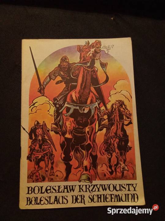 Bolesław Krzywousty Komiks wersja polsko Warszawa