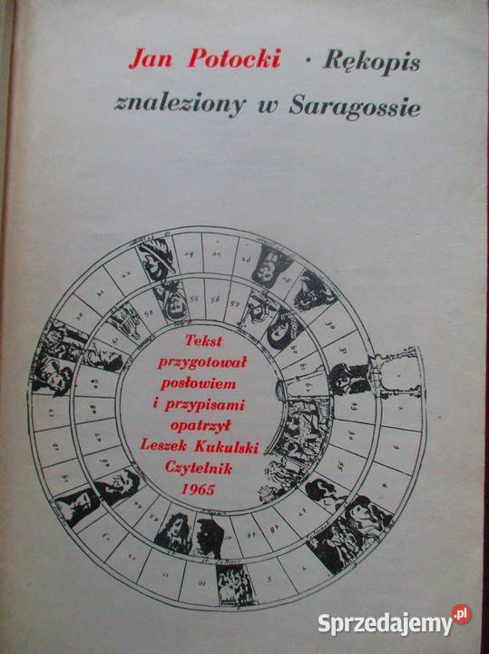 RĘKOPIS ZNALEZIONY W SARAGOSSIE J Potocki 1965r Łódź
