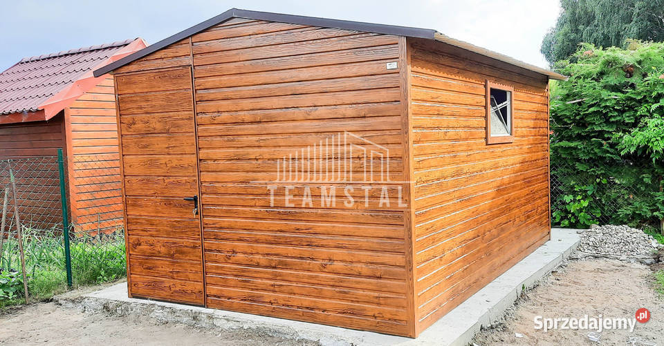 SCHOWEK DOMEK OGRODOWY 3m x 4m drzwi okno TS279 małopolskie Kalwaria Zebrzydowska