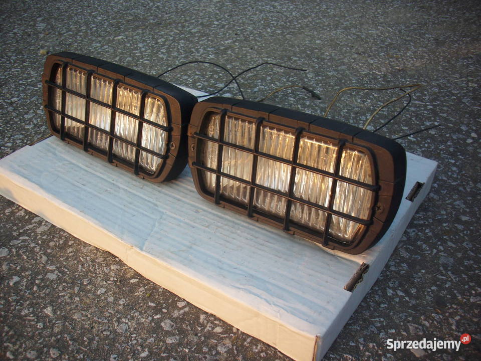 Lampa halogen reflektor WESEM przód FSO Fiat 125 Części samochodowe Kielce