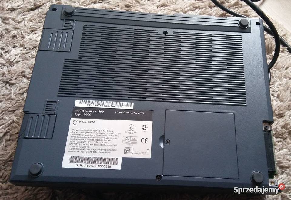 Stary Laptop Olivetti Echos P133C do naprawy na Dolsk