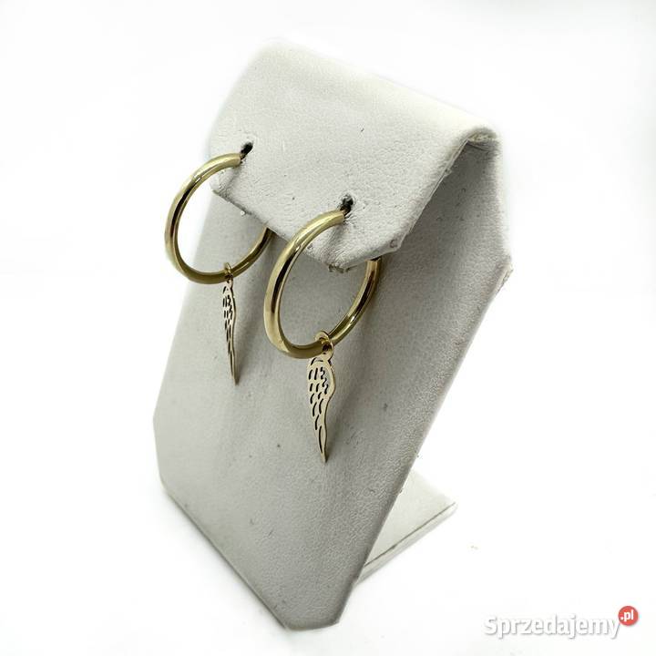 Złote Kolczyki pr 585 133g Kolczyki Elbląg