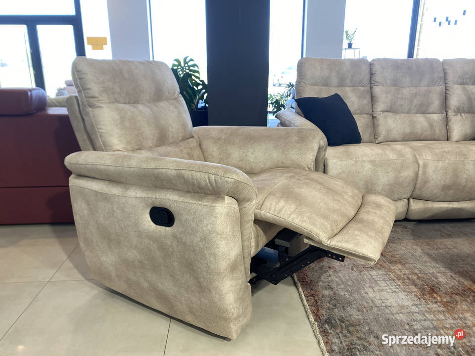 Nowy Komplet ALEX 311 Funkcje RELAX Tkanina Olesno