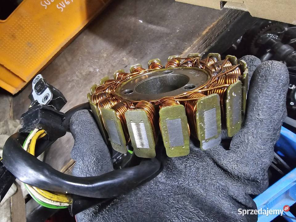 Suzuki sv 650 iskrownik alternator uzwojenie