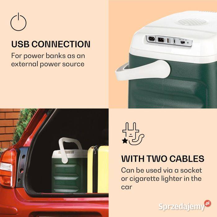 Nowa Lodówka Turystyczna Samochodowa Klarstein zachodniopomorskie Nowe Bielice sprzedam