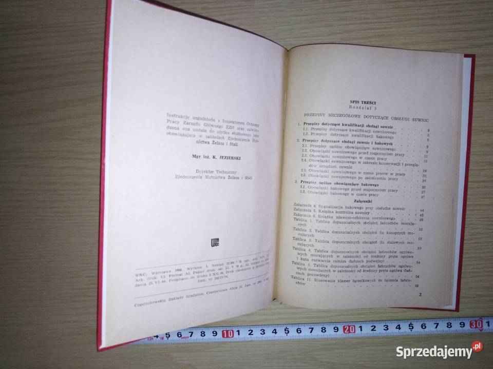 Instrukcja hakowych zabytek historia Warszawa