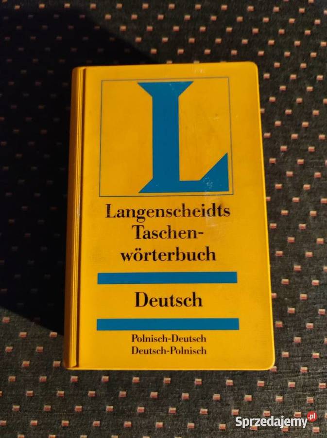 Langenscheidt Taschen wrterbuch Polnisch Deutsch Rok wydania 1979 Kielce