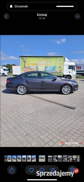 Volkswagen Passat 20 TDI Highline DSG 170 Salon Passat Osielsko