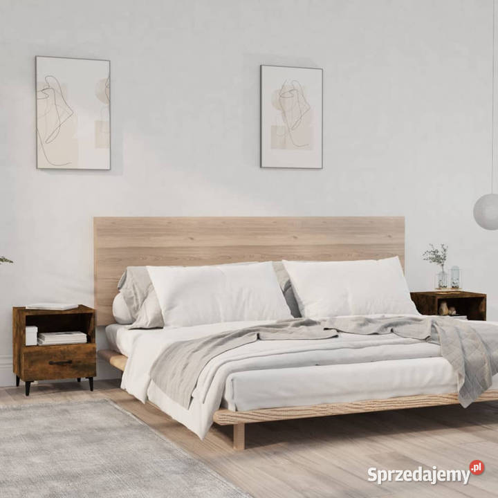 Szafki nocne 2 przydymiony dąb materiał sprzedam