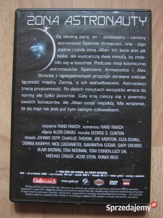 Żona astronauty DVD Szczecin
