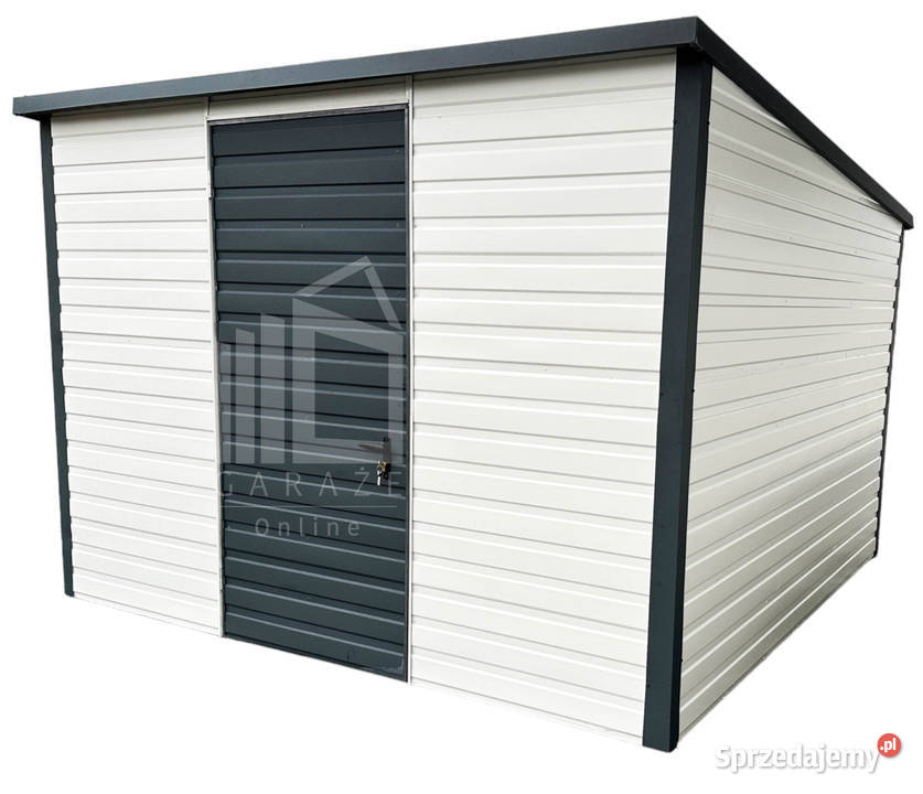 Domek Ogrodowy Schowek Garaż 4x3 rynny Spad w wielkopolskie Jarocin