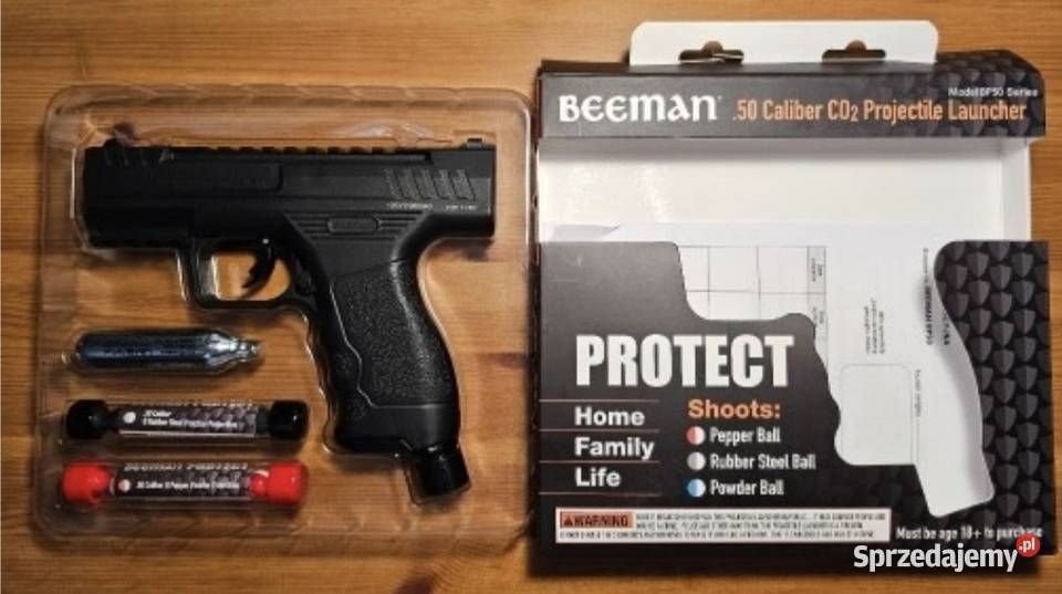 Pistolet na kule gumowe Beeman Cal50 Gliwice sprzedam