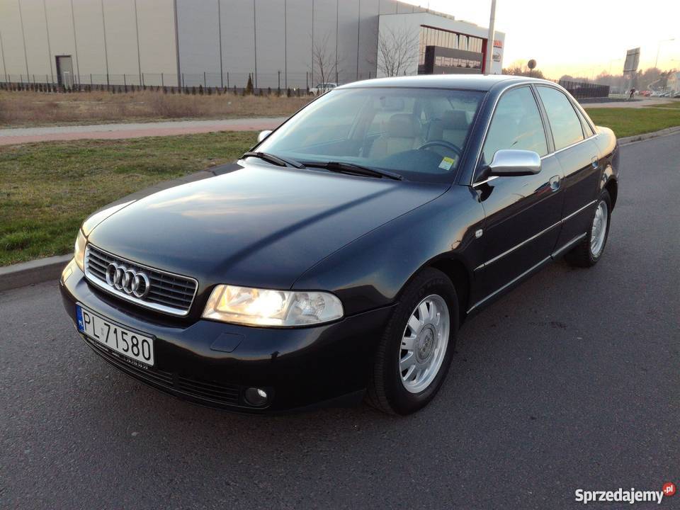 Audi A4 B5 25 TDI 2000r 150 Sline Recaro Bose ASR (kontrola trakcji) Leszno