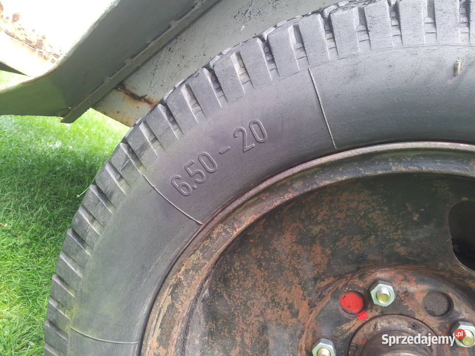 koła armata 374576 mm ZSRR samochód wojskowy GAZ Bełchatów