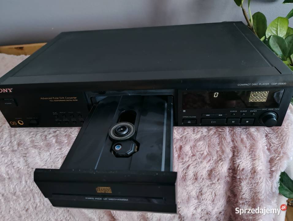 Odtwarzacz CD sony cdp xe 800 z pilotem Odtwarzacze CD i MD Trzebuska