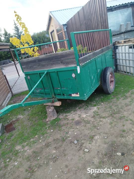 Przyczepka jednoosiowa Przyczepy rolnicze Przybyszewo