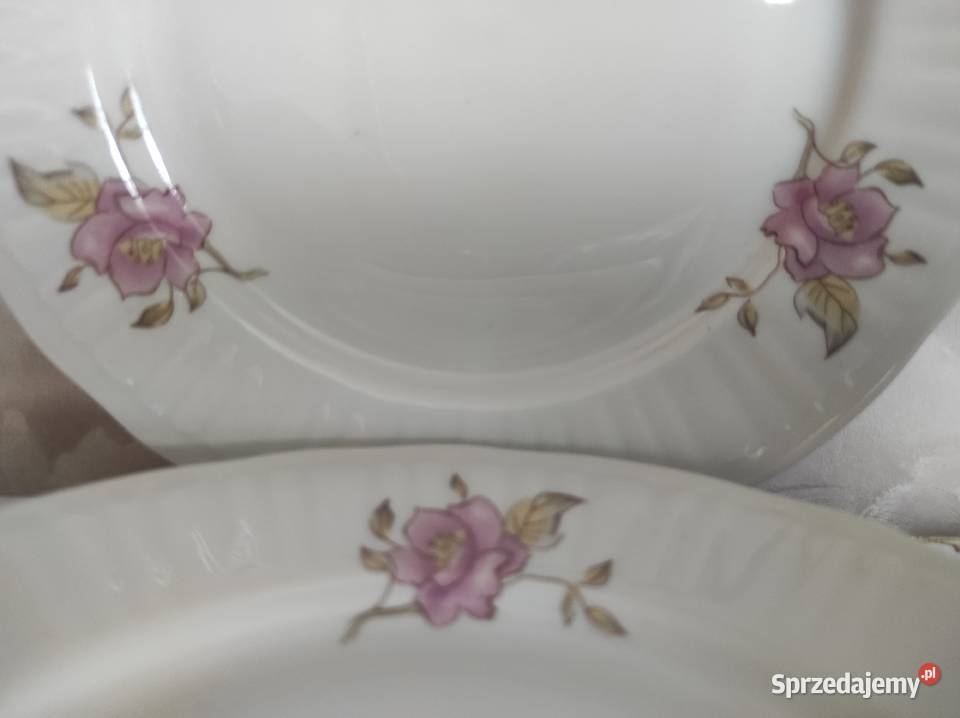 TTalerze deserowe Nowe porcelana Włocławek 612 podlaskie Białystok