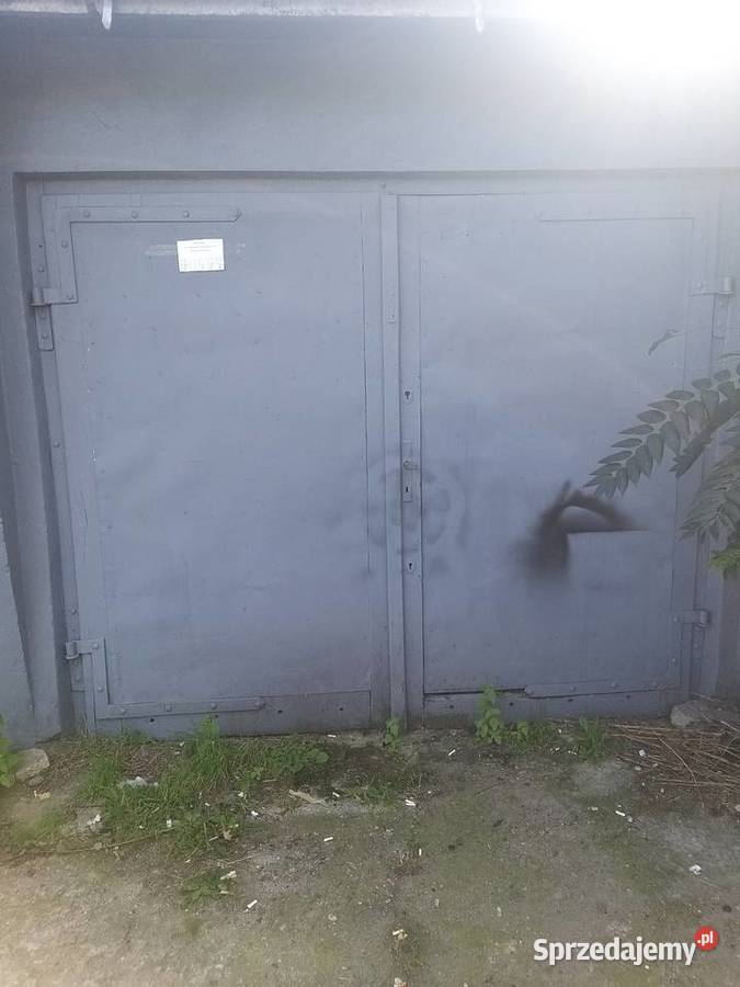 Sprzedam garaż Nasypowej w szeregu w Centrum 6563zł/m2