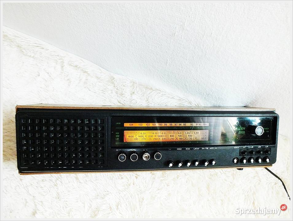 Stare radio tranzystorowe Meinngen 2003 RFT z 1978 roku DDR