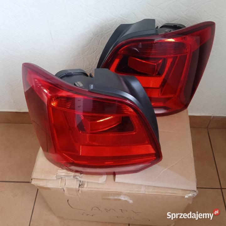 VW polo 6r LIFT lampy tylne orginaVW polo Kamieniec Wrocławski