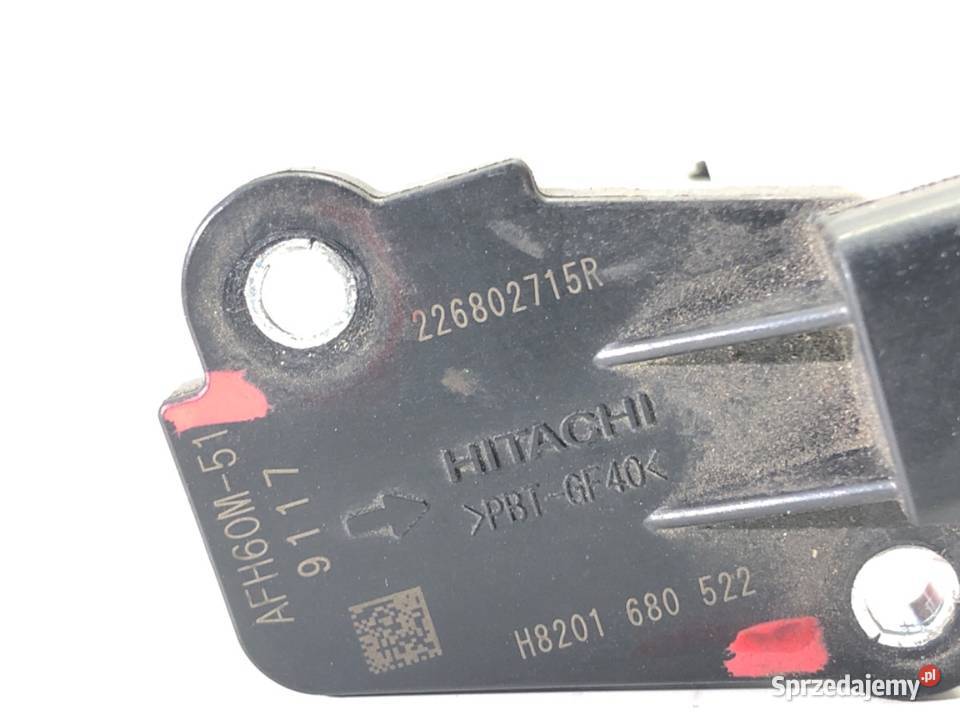 PRZEPŁYWOMIERZ RENAULT MEGANE IV 226802715R 15 Części samochodowe