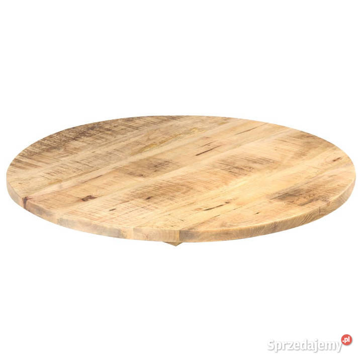 Blat stołu lite drewno mango okrągły 2527 mm 60
