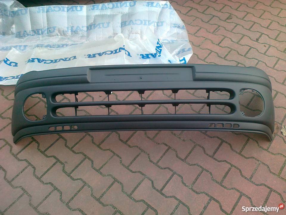 RENAULT CLIO 98 ZDERZAK PRZEDNI CZARNY OTW NA Części samochodowe Pruszków