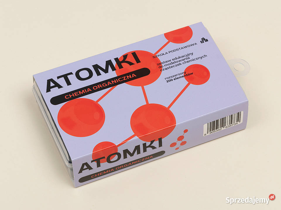 Modele atomów CHEMIA ORGANICZNA szkoła podst 200 Warszawa