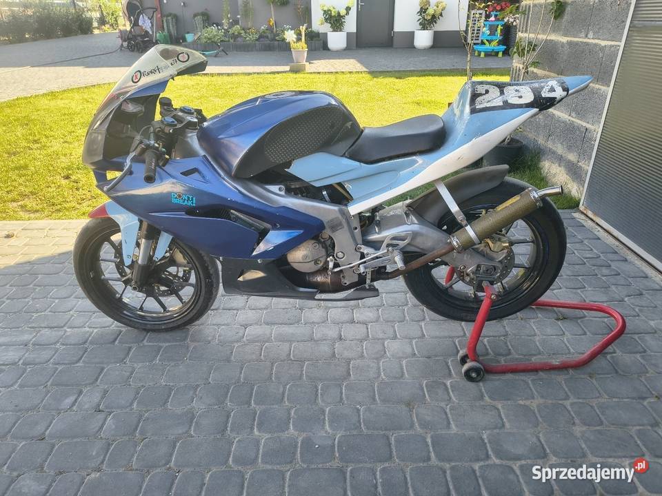 Aprilia rs 125 na tor Longinówka
