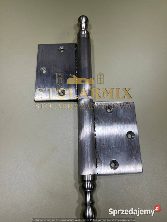 Zawias do starych drzwi bezprzylgowych ZBF 50L Paterek