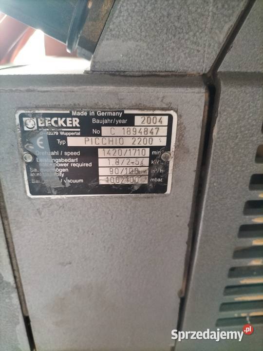 Pompa prozniowa Pozostałe Biała Podlaska