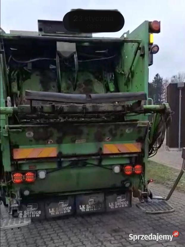 Mercedes Axor1829 śmieciarka ZOELLER EKOPRES15 poduszka powietrzna Nowiny