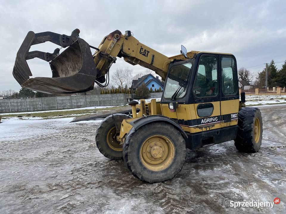 ŁADOWARKA TELESKOPOWA CAT TH 62 1998r Biała sprzedam