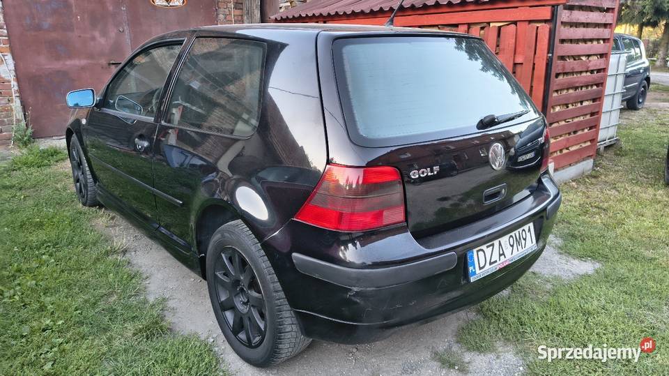 Volkswagen Golf 19 TDI 115 czarny Golf dolnośląskie Kłodzko
