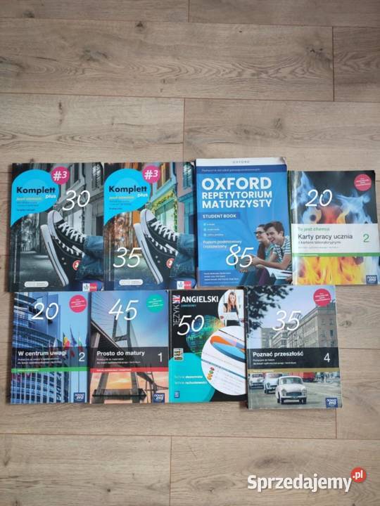 Ksiązki Podręczniki szkoła średnia