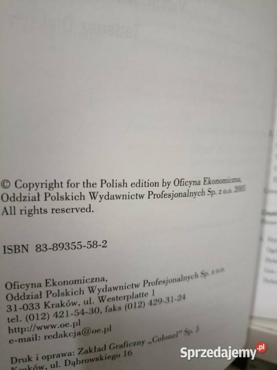 Etyka w biznesie i zarządzaniu książki Warszawa sprzedam