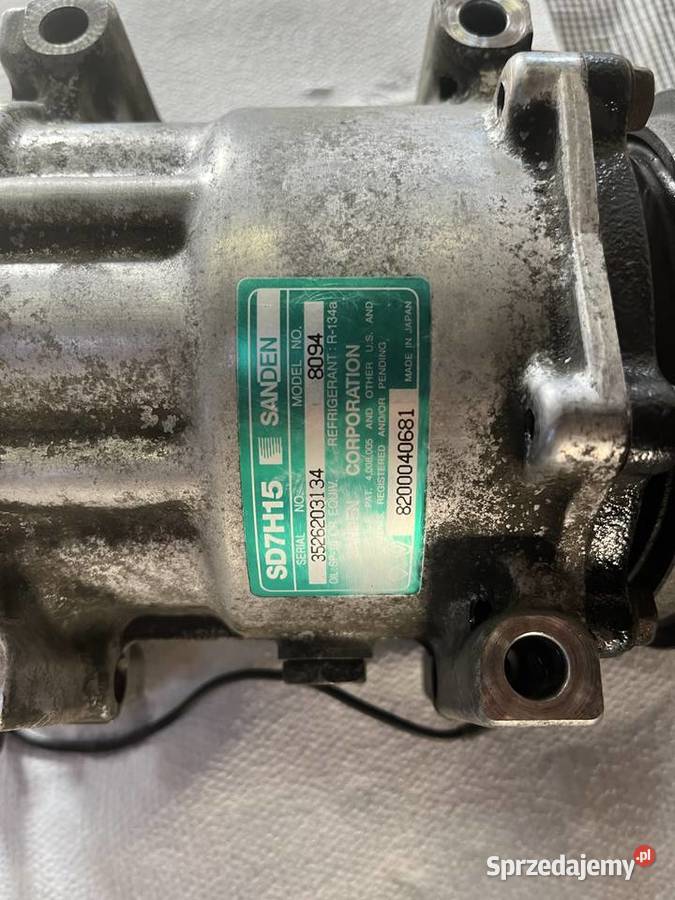 Sprężarka klimatyzacji renault traffic laguna