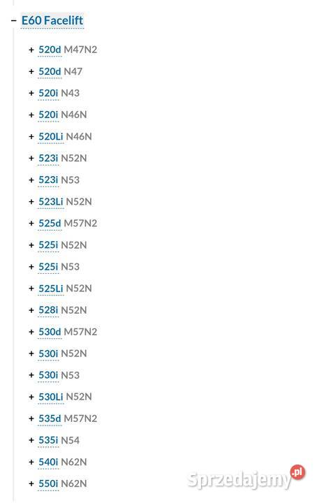 Zwrotnica Przód lewa prawa Bmw e60 e61 Piasta Dębica